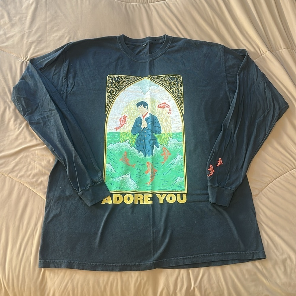 Harry Styles ‘Adore You’ Long Sleeve Shirt - Black - Size XL - Picture 2 of 5